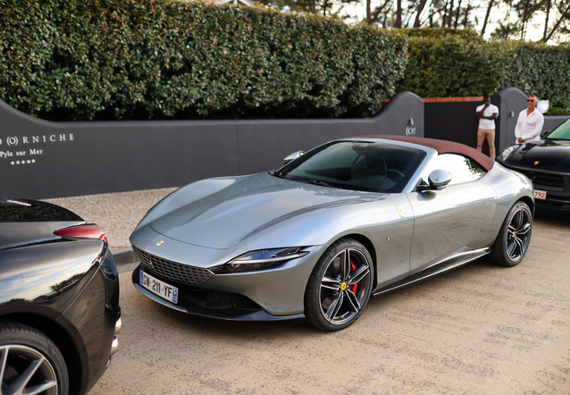 Ferrari Roma Spider, spottÃ© par mtgt (MÃ©ric Auzilleau)