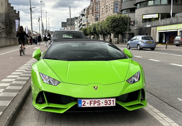 Lamborghini HuracÃ¡n LP640-4 EVO Spyder, gespot door Joeri ( )