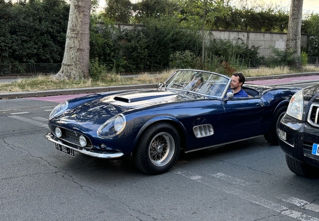 Ferrari 250 GT SWB California Spyder, spottÃ© par F007W ( )