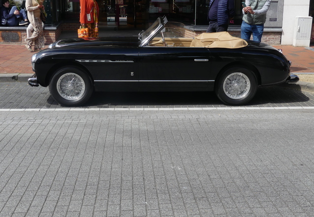 Ferrari 166 Inter Stabilimenti Farina Cabriolet, gespot door Ferrari-Lamborghini Fan (Francky Cordy)