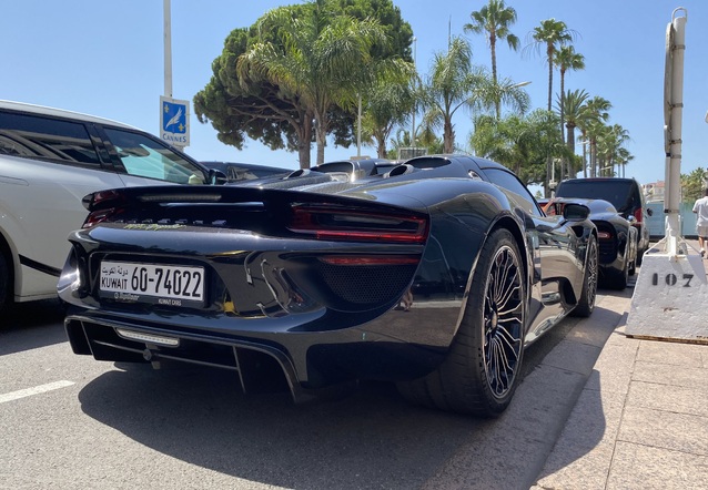 Porsche 918 Spyder, spottÃ© par P_carspots (Pepijn van Loon)