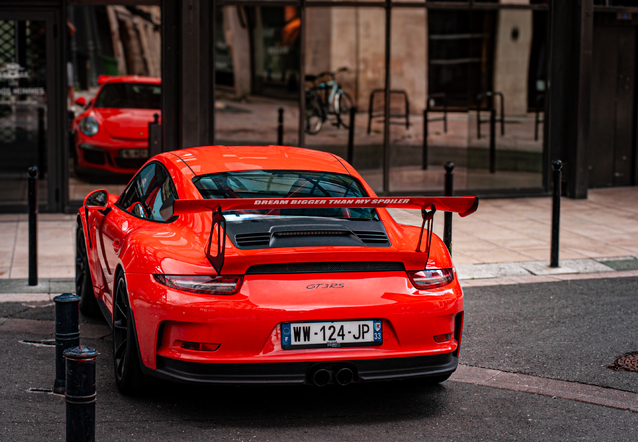 Porsche 991 GT3 RS MkI, spottÃ© par De Friezen Crew (Vincent, Julien, Menno de vries)