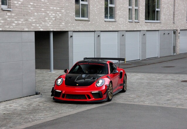 Porsche Manthey Racing 991 GT3 RS MkII Weissach Package, gespot door Belgian-spotter (Xavier Henderickx)