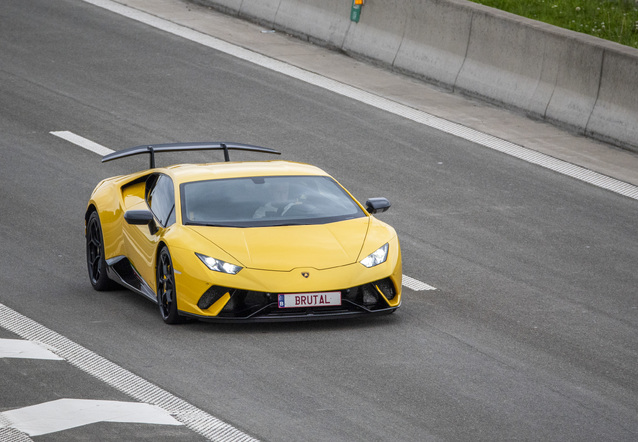 Lamborghini HuracÃ¡n LP640-4 Performante, gespot door Kevin_vdv (Kevin Vandevelde)