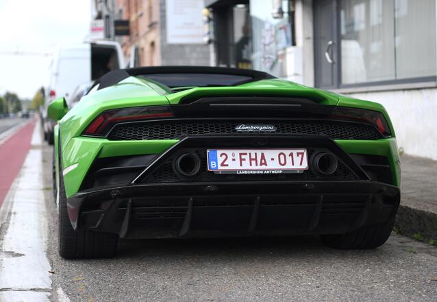 Lamborghini HuracÃ¡n LP640-4 EVO Spyder, gespot door RJ-Carphotography (Rens Jobse)