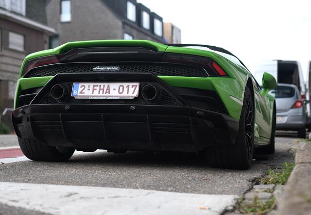 Lamborghini HuracÃ¡n LP640-4 EVO Spyder, gespot door RJ-Carphotography (Rens Jobse)