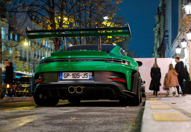 Porsche 992 GT3 RS Weissach Package, spottÃ© par PatrickC (Patrick Coerver)