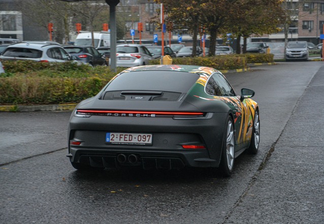 Porsche 992 GT3 Touring, gespot door loyers (Chris Loyson)