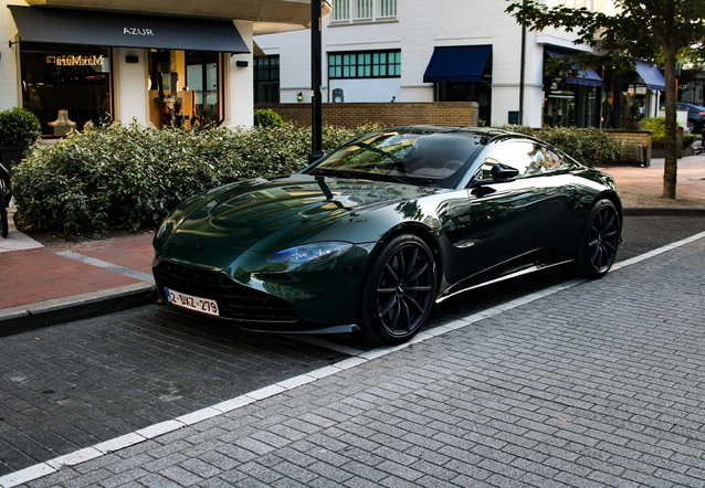 Aston Martin V8 Vantage 2018, gespot door autospotter_jay (Jay de Jong)