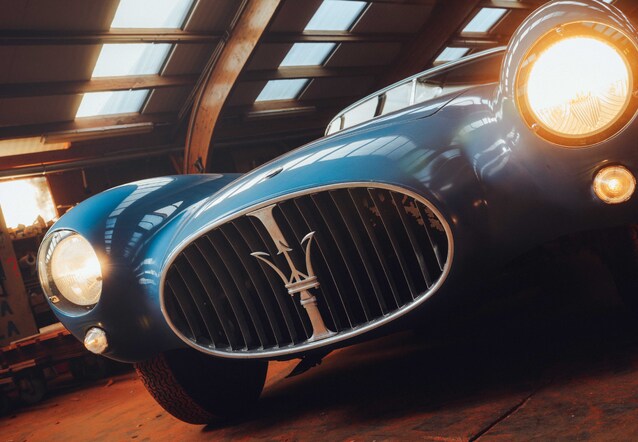 Maserati A6GCS Pinin Farina Berlinetta, gespot door loyers (Chris Loyson)