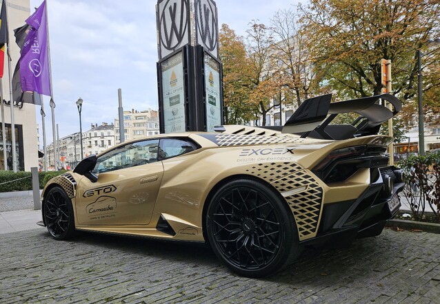 Lamborghini HuracÃ¡n LP640-2 STO, gespot door Beamen (Mathias B)