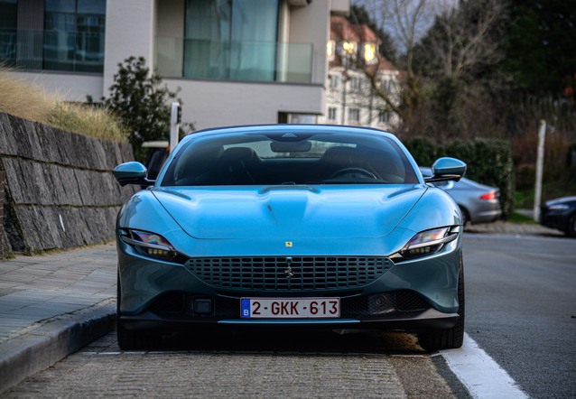 Ferrari Roma Spider, gespot door loyers (Chris Loyson)