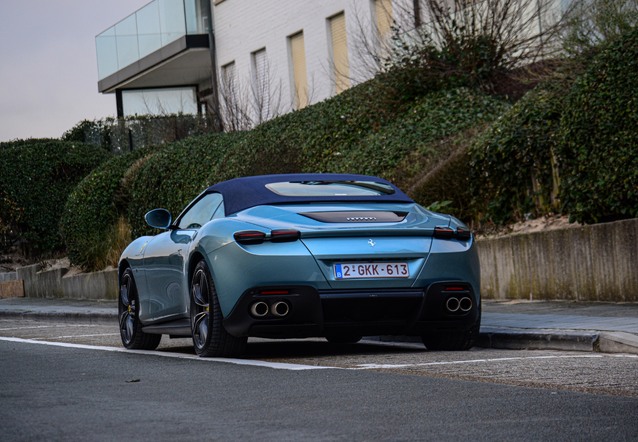 Ferrari Roma Spider, gespot door loyers (Chris Loyson)