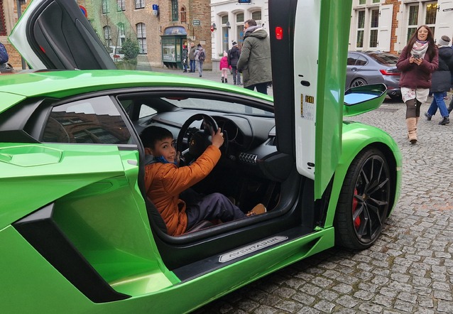 Lamborghini Aventador LP700-4, gespot door Debeest_carspotting (Emiel Aelterman)