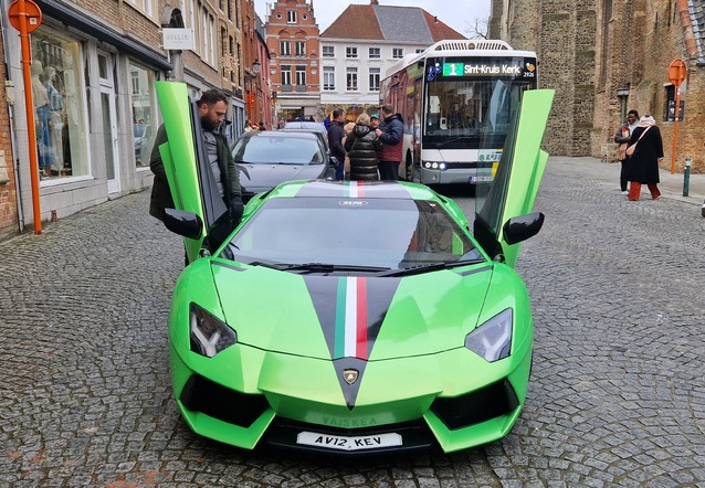 Lamborghini Aventador LP700-4, gespot door Debeest_carspotting (Emiel Aelterman)