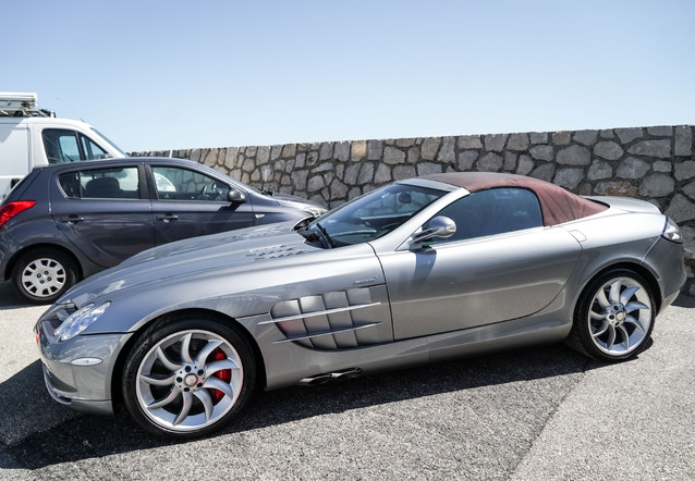 Mercedes-Benz SLR McLaren Roadster, spottÃ© par funspotter ( Winpeace)