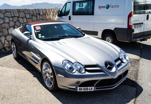 Mercedes-Benz SLR McLaren Roadster, spottÃ© par funspotter ( Winpeace)