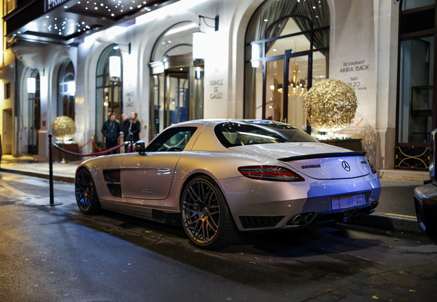 Mercedes-Benz Brabus SLS B63S, spottÃ© par mtgt (MÃ©ric Auzilleau)