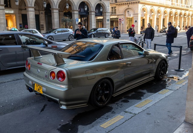 Nissan Skyline R34 GT-R V-Spec II NÃ¼r, spottÃ© par jo3l (JoÃ«l )