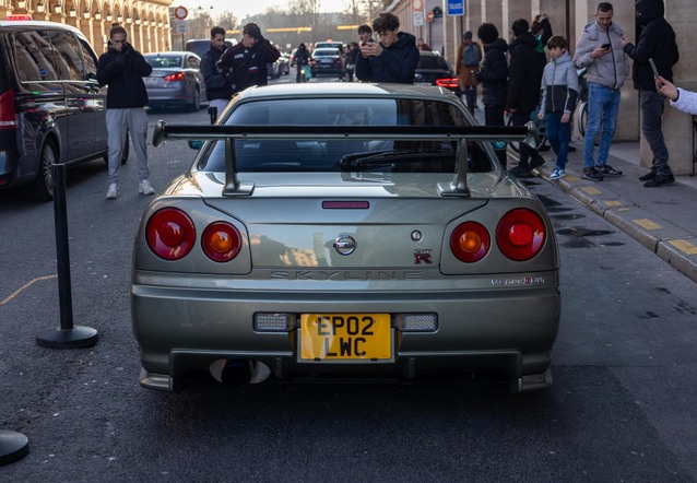 Nissan Skyline R34 GT-R V-Spec II NÃ¼r, spottÃ© par jo3l (JoÃ«l )