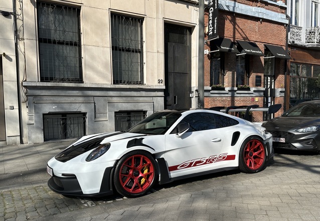 Porsche 992 GT3 RS Weissach Package, gespot door Joeri ( )