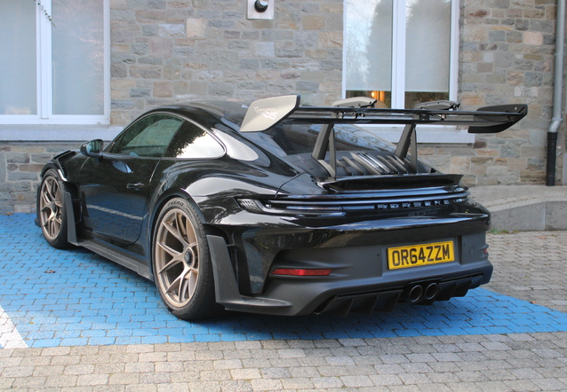 Porsche 992 GT3 RS Weissach Package, gespot door EXOTICCARFAN (Bertrand )