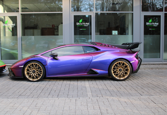 Lamborghini HuracÃ¡n LP640-2 STO, gespot door EXOTICCARFAN (Bertrand )
