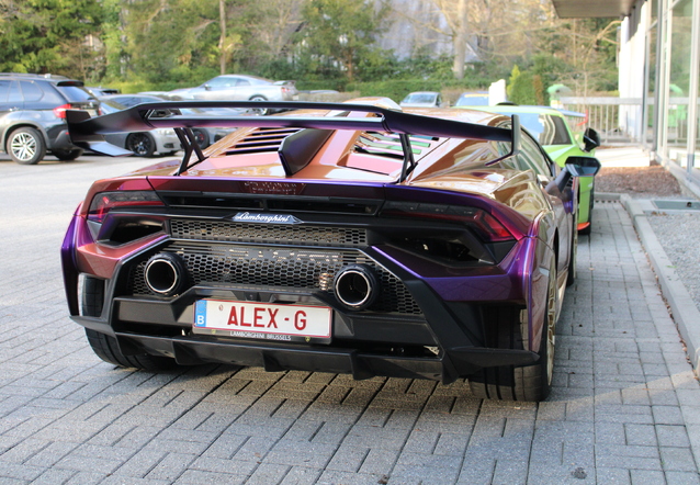 Lamborghini HuracÃ¡n LP640-2 STO, gespot door EXOTICCARFAN (Bertrand )