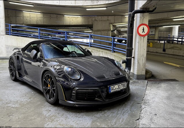 Porsche TechArt 991 GT Street R Cabriolet, gespot door Belgian-spotter (Xavier Henderickx)