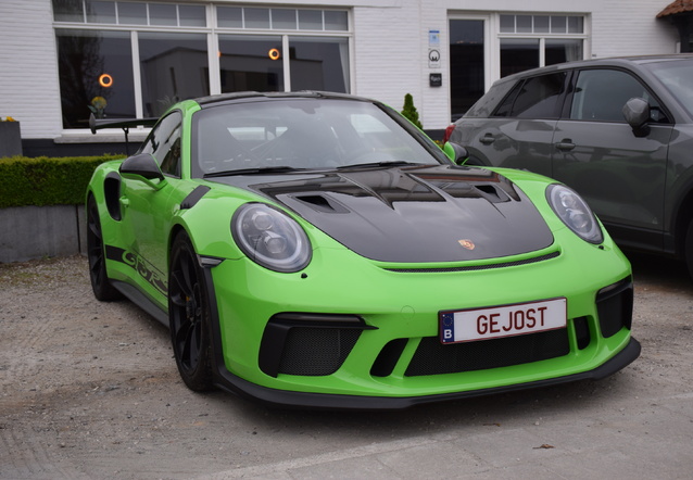 Porsche 991 GT3 RS MkII Weissach Package, gespot door Thomaserati (Thomas De Lange)