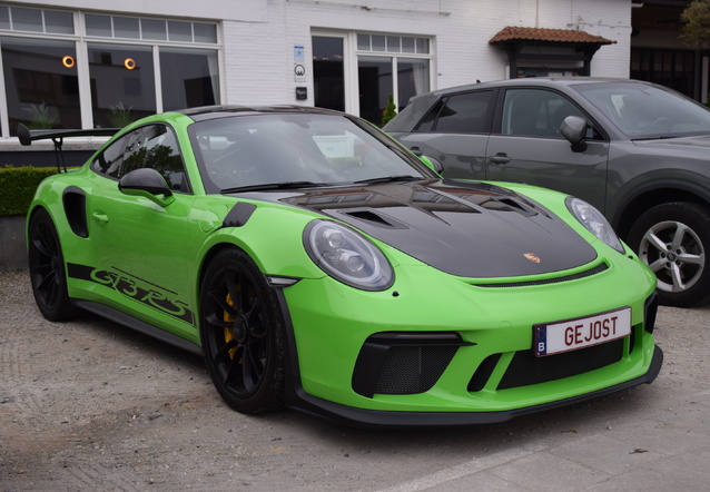 Porsche 991 GT3 RS MkII Weissach Package, gespot door Thomaserati (Thomas De Lange)