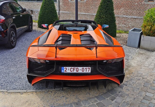 Lamborghini Aventador LP700-4 Roadster, gespot door Freakkkk (Frederik Strauven)