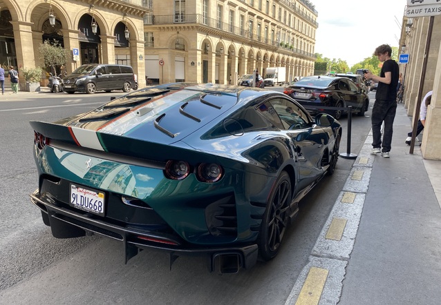 Ferrari 812 Competizione, spottÃ© par Unspotterfrench (Benjamin Chec)