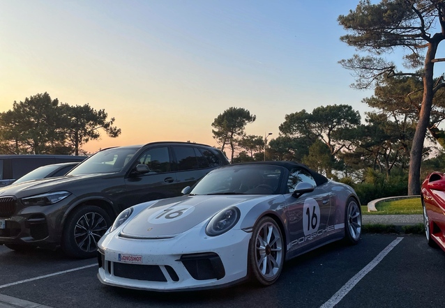 Porsche 991 Speedster Heritage Package, spottÃ© par volpespott (Maxime Renard)