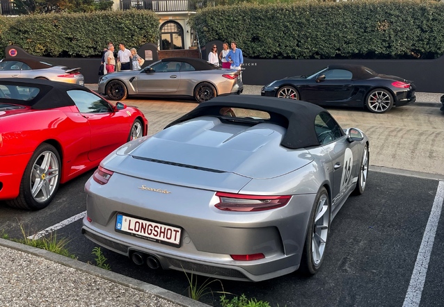 Porsche 991 Speedster Heritage Package, spottÃ© par volpespott (Maxime Renard)