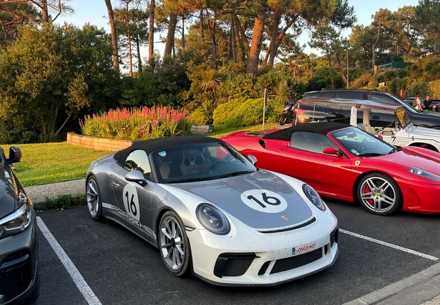 Porsche 991 Speedster Heritage Package, spottÃ© par volpespott (Maxime Renard)