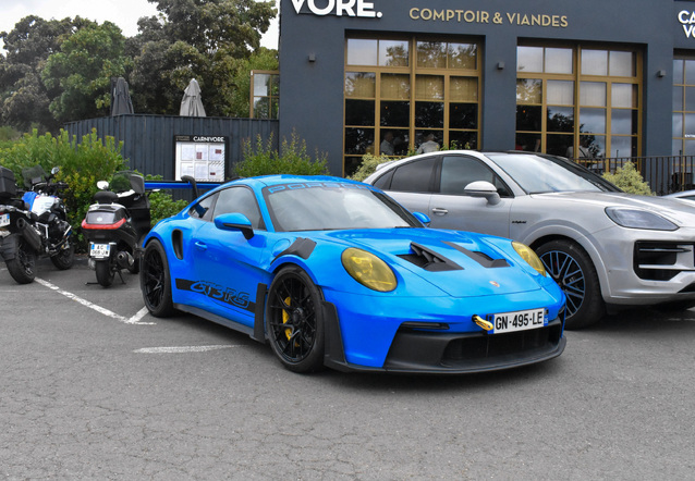 Porsche 992 GT3 RS, spottÃ© par PRspott (Paul Renard)